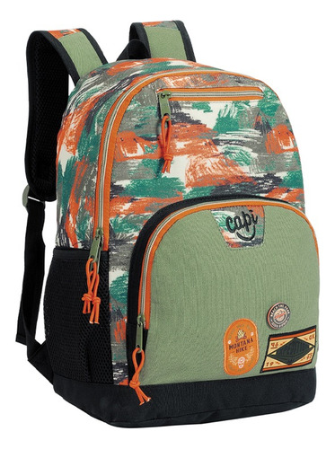 Bolso/ Morral Energy Rainforest Juvenil 41 Cm De Capi 