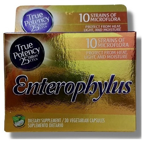 Enterophylus X 30cap Probiotico - Unidad a $54400