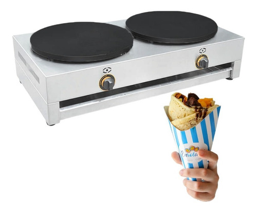 Creperas A Gas De Doble Plancha