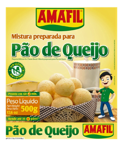 Mistura Para Pao De Queijo Amafil (mezcla Para Pan De Queso)