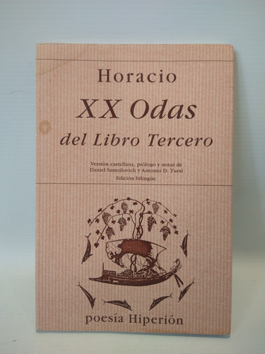 Xx Odas Del Libro Tercero Horacio Hiperion 