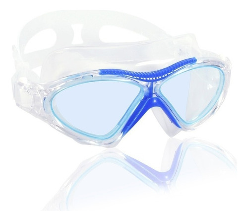 Goggles Natacion Escualo Adulto Modelo Omega Azul