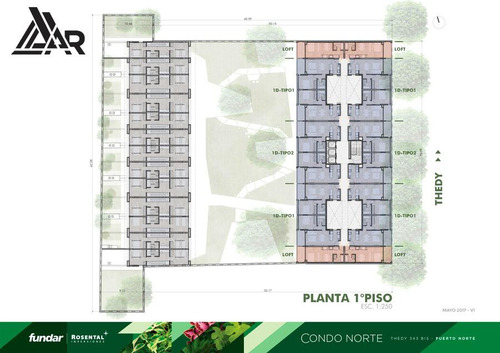 Departamento Monoambiente Al Frente En Venta Puerto Norte Fundar