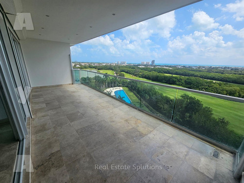 Departamento En Renta, 3 Recámaras, Av. Bonampak, Cancún