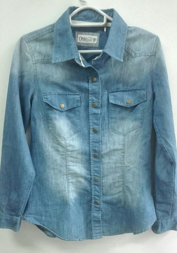 Camisa De Jean Omm Talle S 