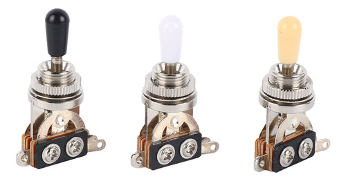 Acessórios Para Guitarra Elétrica: 3 Peças, Interruptores De