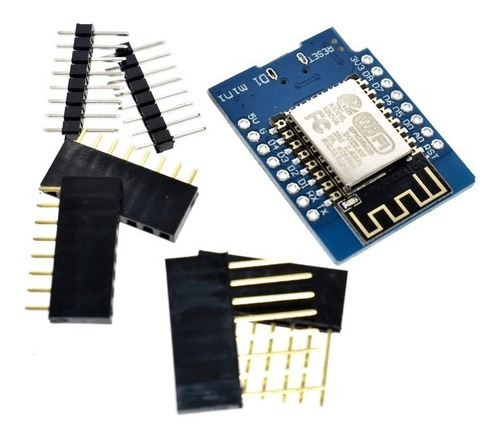 Imagen 1 de 5 de Wemos D1 Mini Esp8266 Esp-12 Ch340g Usb Wifi