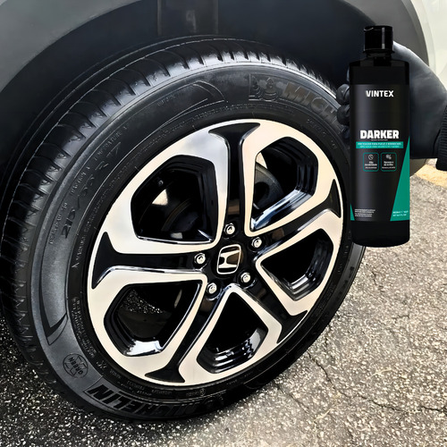 Kit Renovador De Pneu Shiny E Darker 500ml Brilho Vonixx