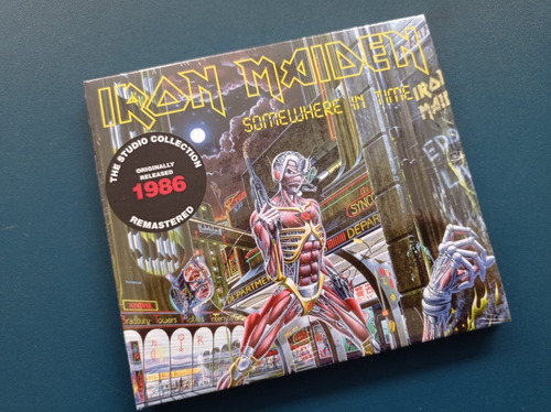 Iron Maiden Somewhere In Time Cd, Album, Digipak