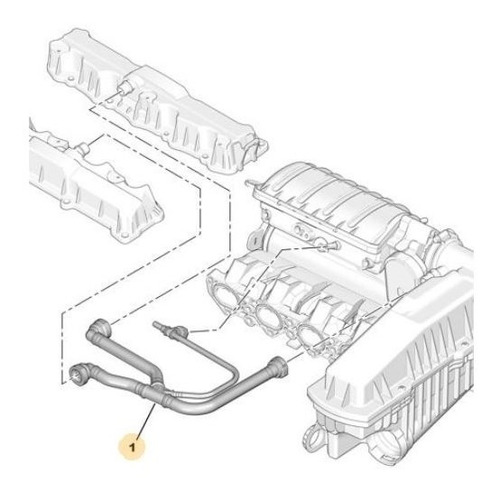 Tubo Vapores Aceite Peugeot 2008 15/18