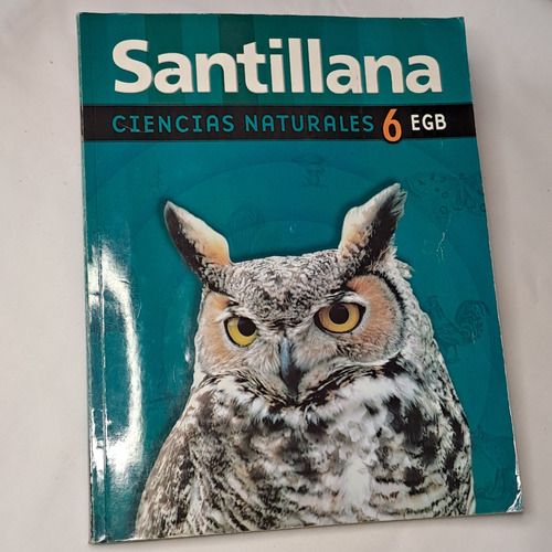 Ciencias Naturales 6 Egb 2do Ciclo/ Editorial Santillana (Usado)
