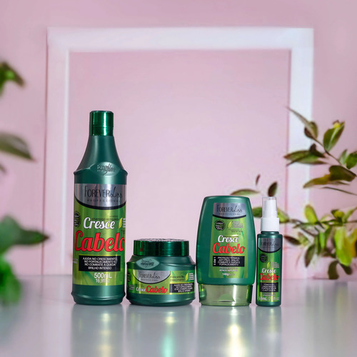 Shampoo Cresce Cabeloo Forever Liss 500ml Crescimento Capila