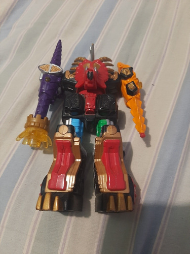 Figura Power Rangers Dino Thunder Triceramax Megazord (Usado)