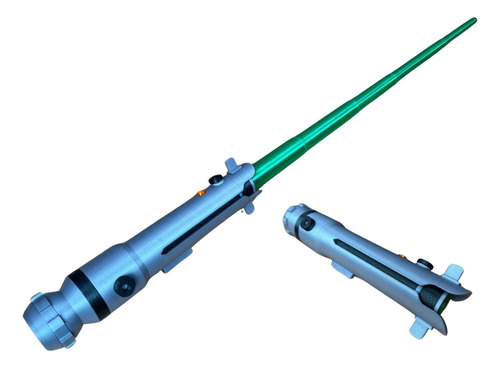 Espada Plegable Sable De Luz Ahsoka Star Wars Hoja Reemplaza