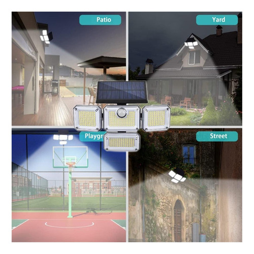 Luces De Pared Con Sensor De Movimiento Solar For