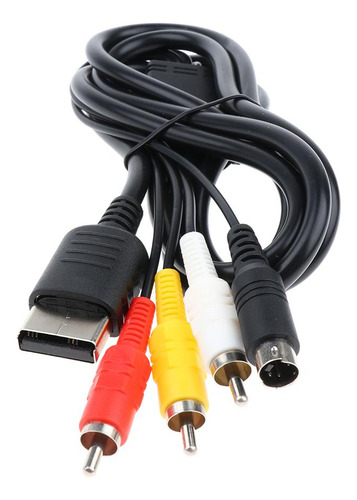 Cable Compuesto De Sonido Y Video S-av Rca Compatible -video