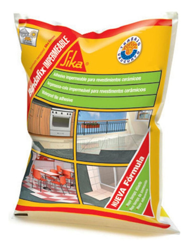 Binda-fix Impermeable 1kg Sika Ceramica Pack X10