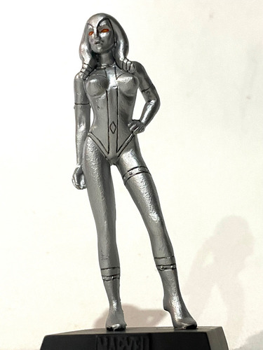 Eaglemoss Marvel Jocasta #119 Plomo Importado + Revista