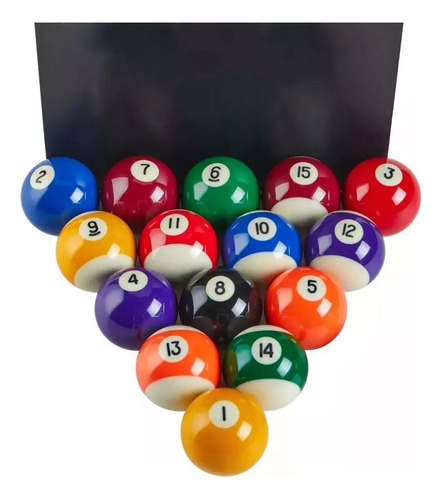 Bolas De Billar Profesional Pool Snooker Juego 16pzs 57.2mm