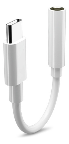 Adaptador Tipo C A 3.5 Mm Dbugg Color Blanco