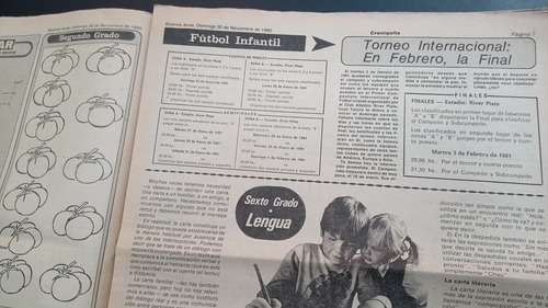 Suplemento Croniquita Año 1980 30/11 Tranvía Historietas (Usado)