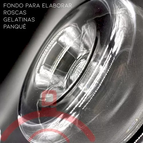 Refractario Molde De Vidrio Para Hornear Rosca Multiuso 1.8l