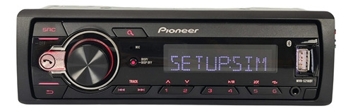 Som Automotivo Radio Pioneer Mvhs218bt Com Usb Bluetooth Lcd