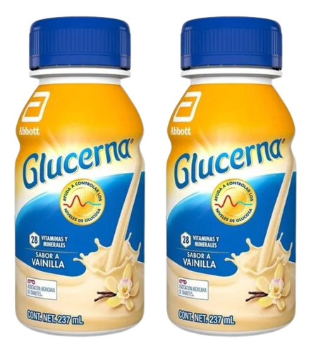 Glucerna Sabor A Vainilla 237ml - Pack X2