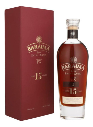 Pack De 4 Ron Baraima Extra Añejo 15 Años 750 Ml