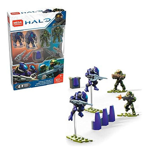 Mega Construx Halo Spartan-iv Team Battle Micro Juego De Con