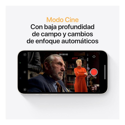 Imagen 6 de 10 de Apple iPhone 13 (128 GB) - Blanco estelar