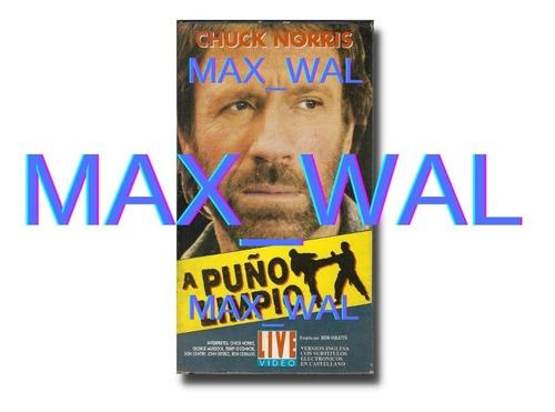 A Puño Limpio Vhs Chuck Norris Breaker! Breaker!