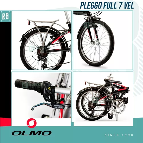 Bicicleta Plegable Pleggo Full 7vel - Racer