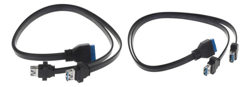 2port 50cm Usb 3.0 Tipo Licencia Base-cabecera 20-pin Cable