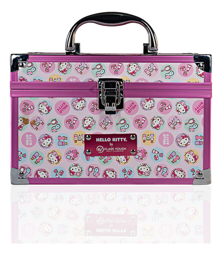 Hello Kitty Maleta Rosa Compacta Com Compartimento Dbhk-01r