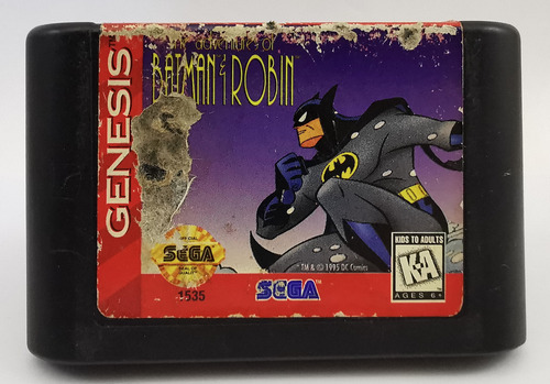 The Adventures Of Batman & Robin Sega Genesis * R G Gallery