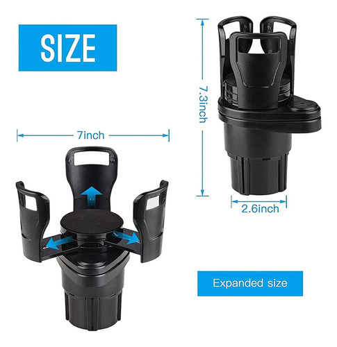 Nuevo Soporte For Vasos, Expansor De Fibra, Asiento De .