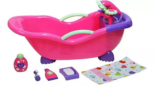Pretty Party - Juego de alimentación para muñecas: accesorios para  cochecito de juguete para el cuidado del bebé, incluye botellas de leche y  jugo