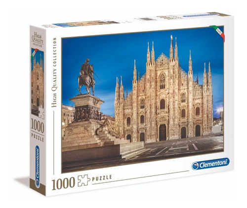 Puzzle Rompecabezas 1000 Pzs Italia Milan Clementoni 39454