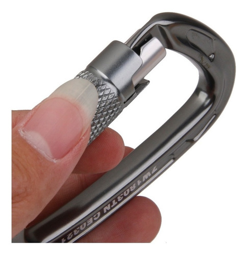 . 4x 24kn Mosquetón Escalada Rappel Arborist Rapel Gear