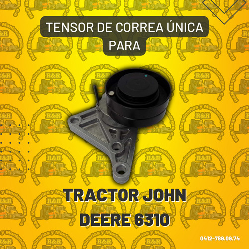 Tensor De Correa Única Para Tractor John Deere 6310
