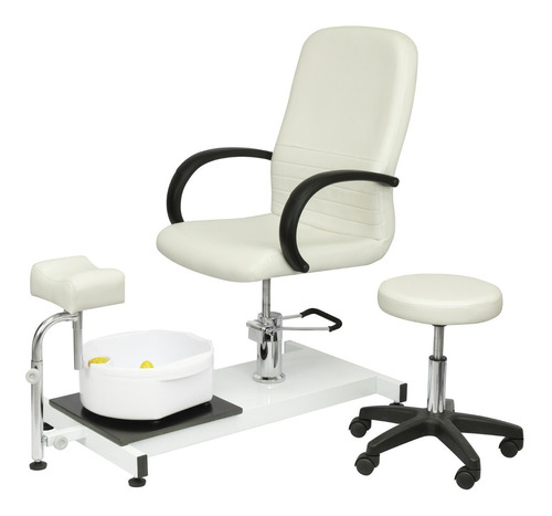 Sillon Masajes Tina Hidromasaje Spa Pedicure Incluye Banco