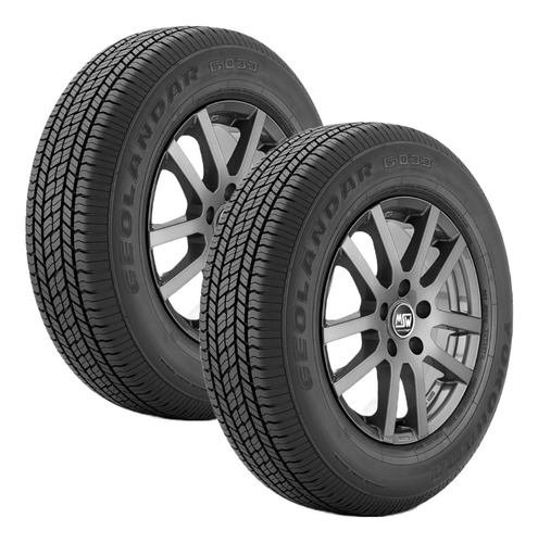 Paquete De 2 Llantas 215/70 R16 Yokohama Geolandar G033 H/t 