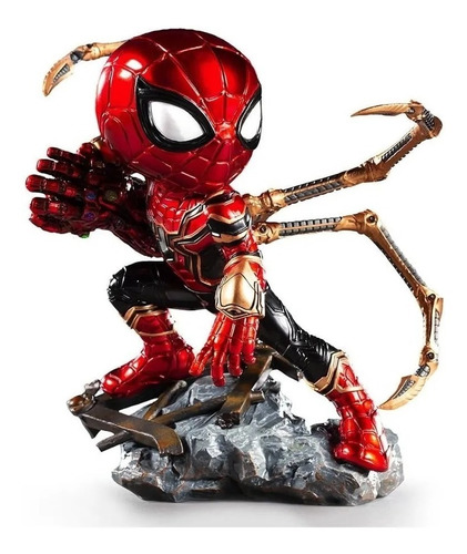 Figura Iron Spider Avengers Endgame Minico 3222 Iron Studios