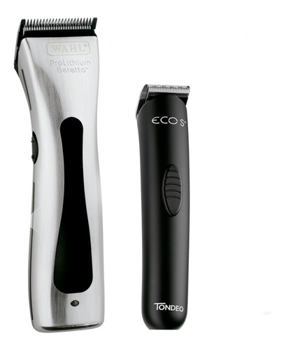 Kit Máquina De Corte Beretto Wahl + Trimmer Eco S Tondeo