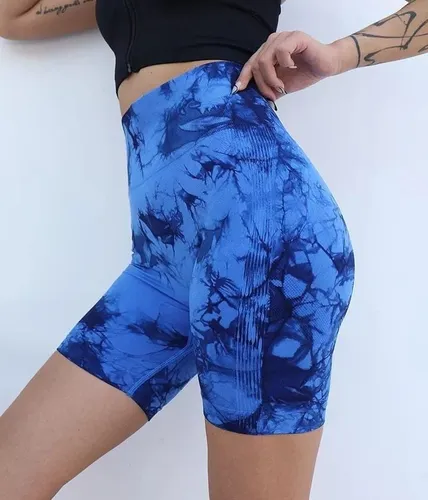 Capri Deportivo Push Up Transpirable - Azul Ref. 4065