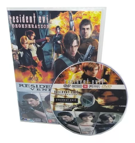 Dvd Animação Filmes Resident Evil: Condenação + Degeneração