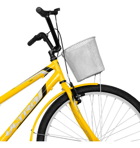 Bicicleta Aro 26 Ultra Bikes Wave Solid Sem Marchas Classica