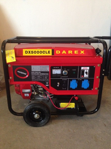 Generador Darex Dx 5000 Cl A Nafta 4 Tiempos