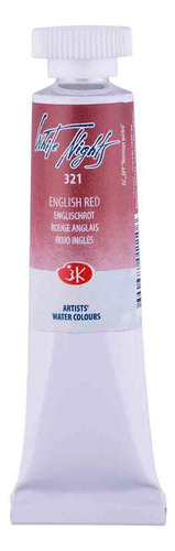 Aquarela White Nights Tubo 321 English Red 10ml